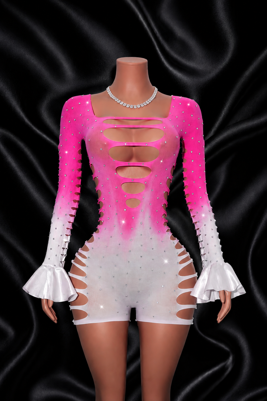 Pink Diamond Romper